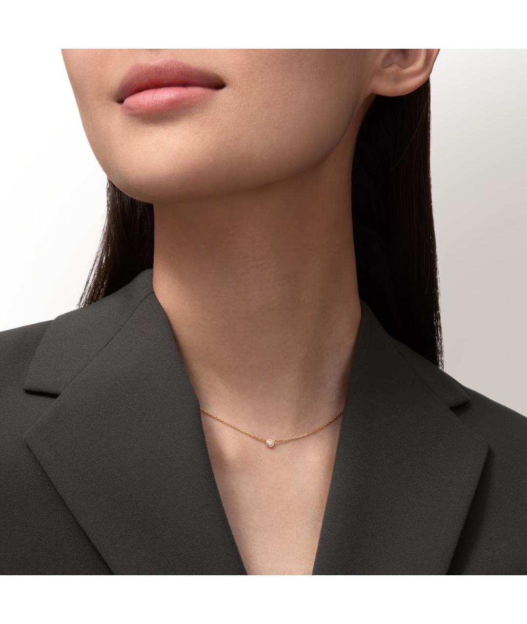 CARTIER Золотое колье из желтого золота, фото 2