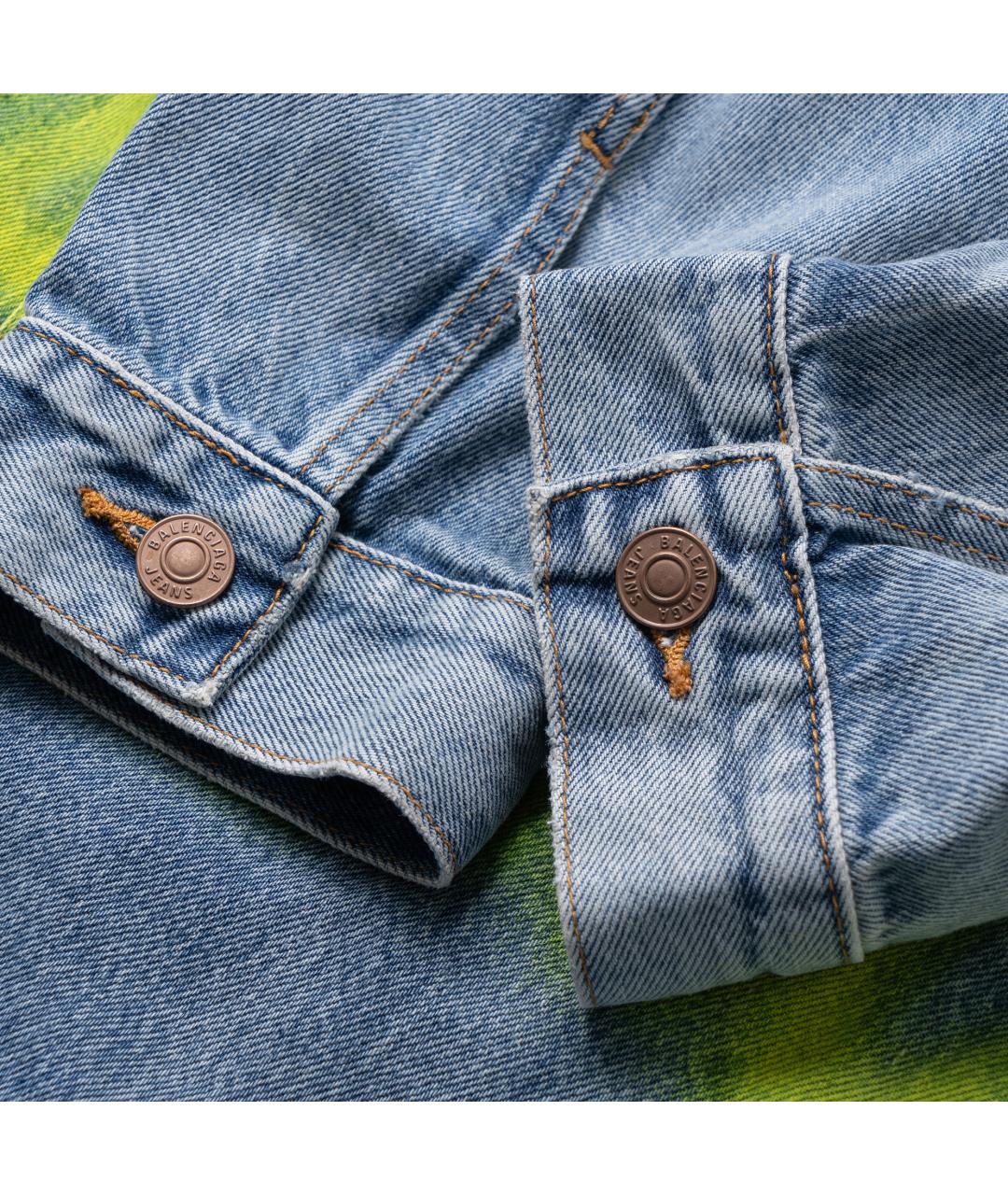 BALENCIAGA Синяя куртка, фото 6