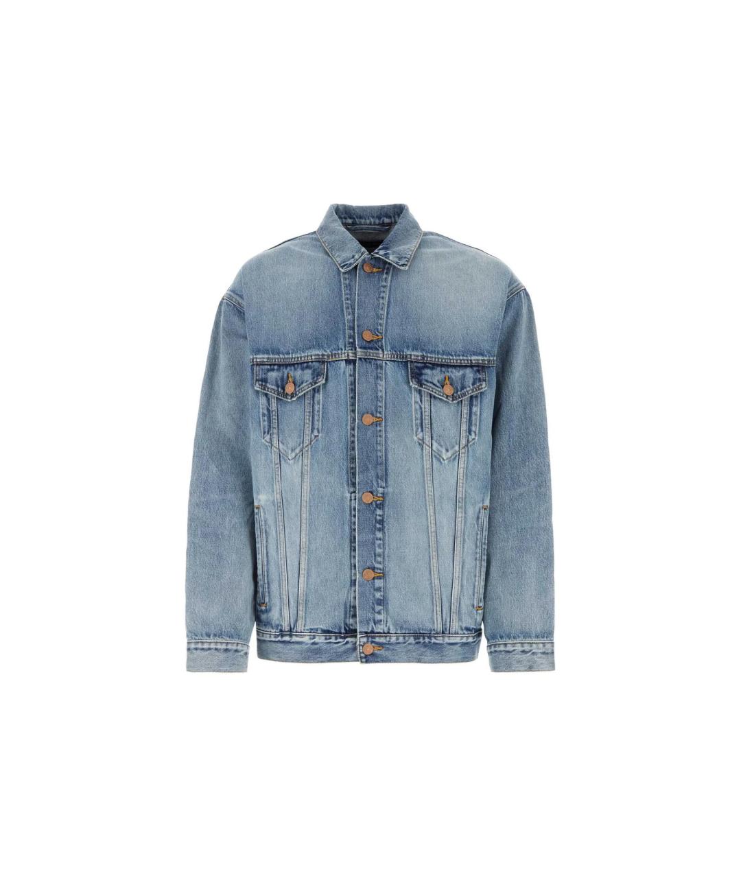 BALENCIAGA Синяя куртка, фото 7