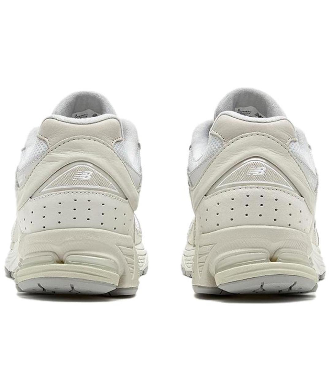 NEW BALANCE Белые замшевые кроссовки, фото 4