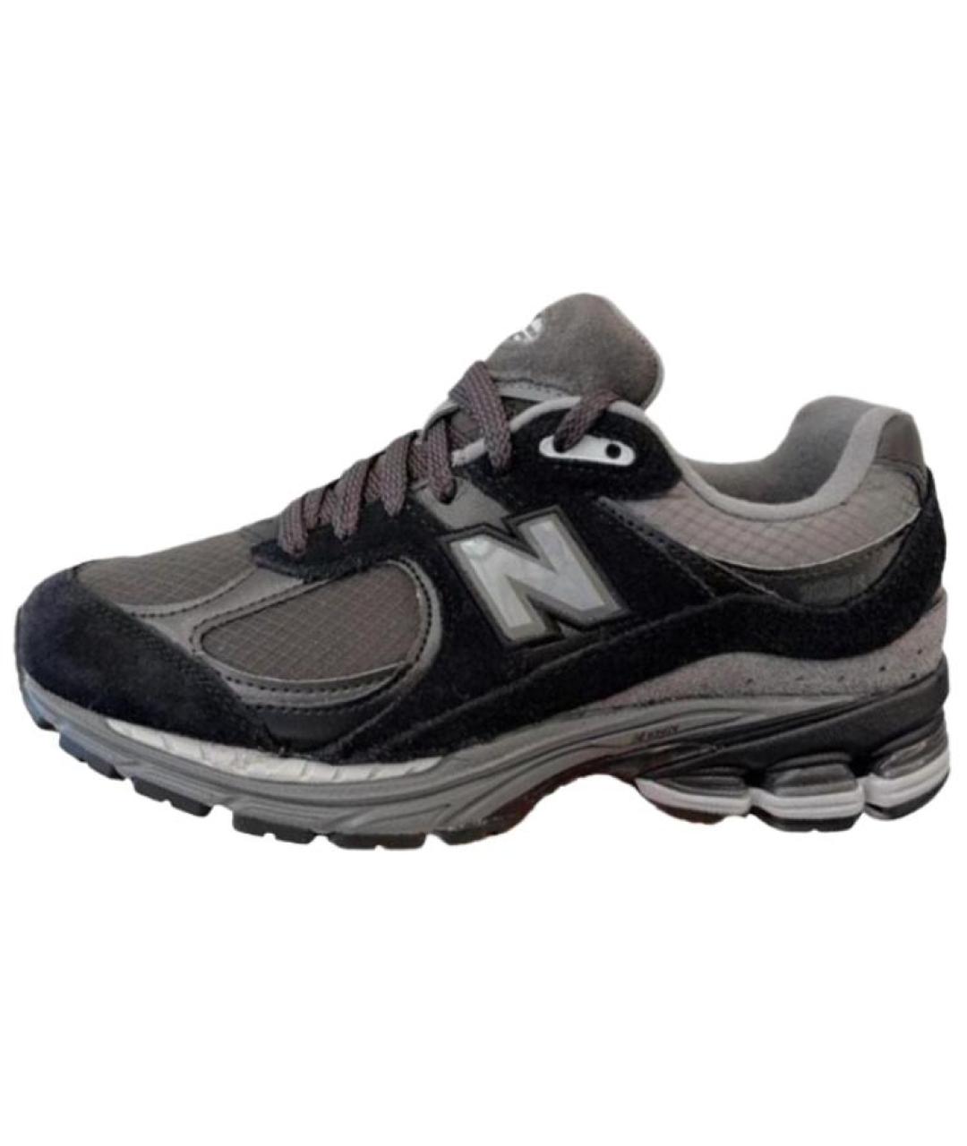 NEW BALANCE Черные замшевые кроссовки, фото 2