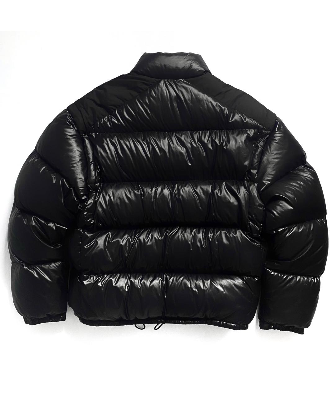 MONCLER GRENOBLE Черный полиамидовый пуховик, фото 5