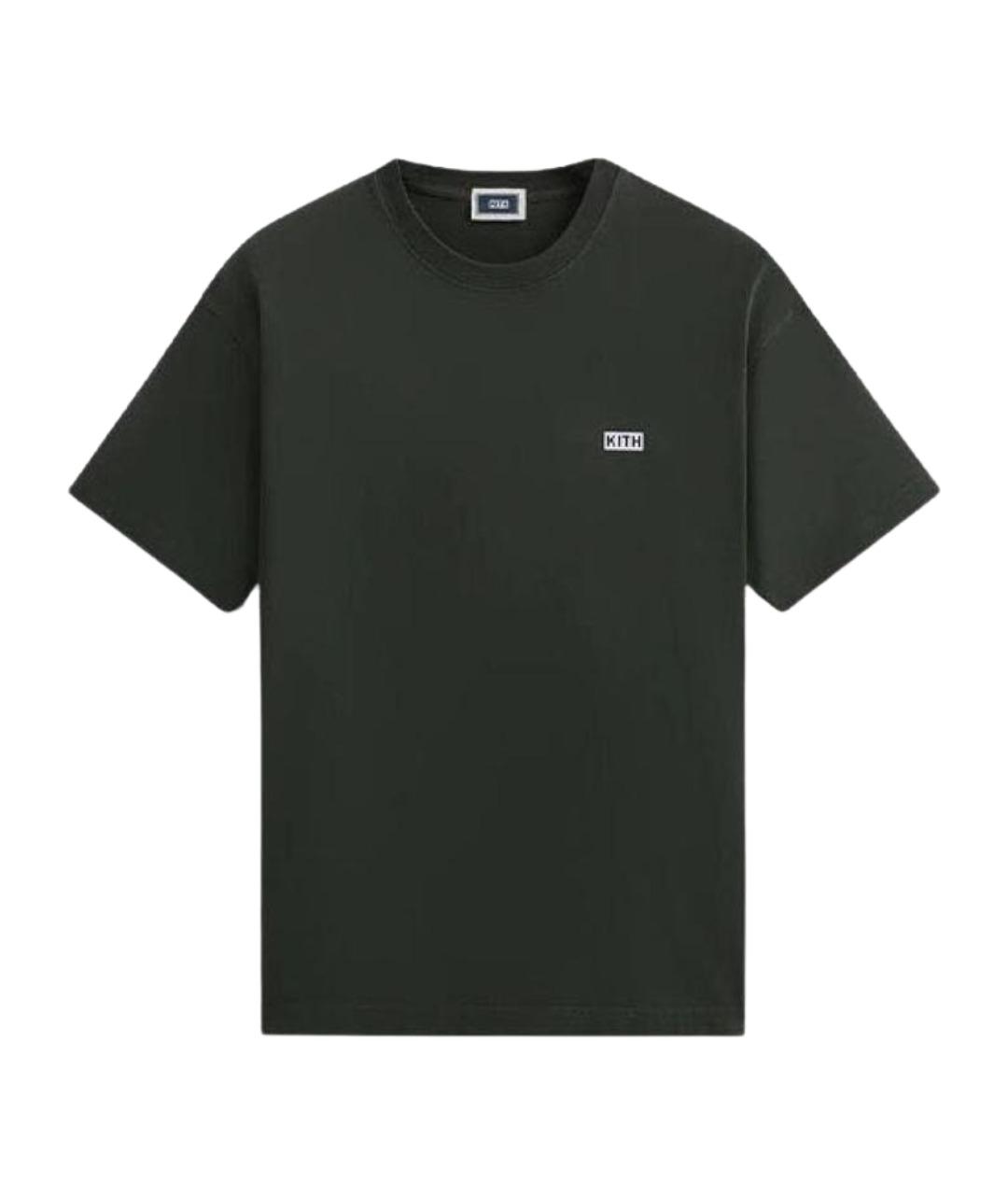 KITH Зеленая хлопковая футболка, фото 1