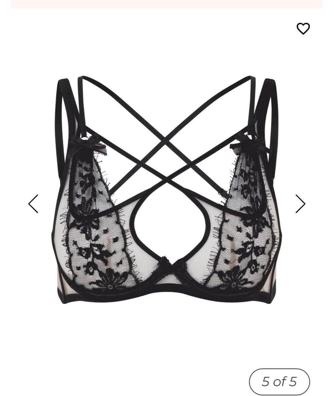 AGENT PROVOCATEUR Черный бюстгалтеры, фото 8