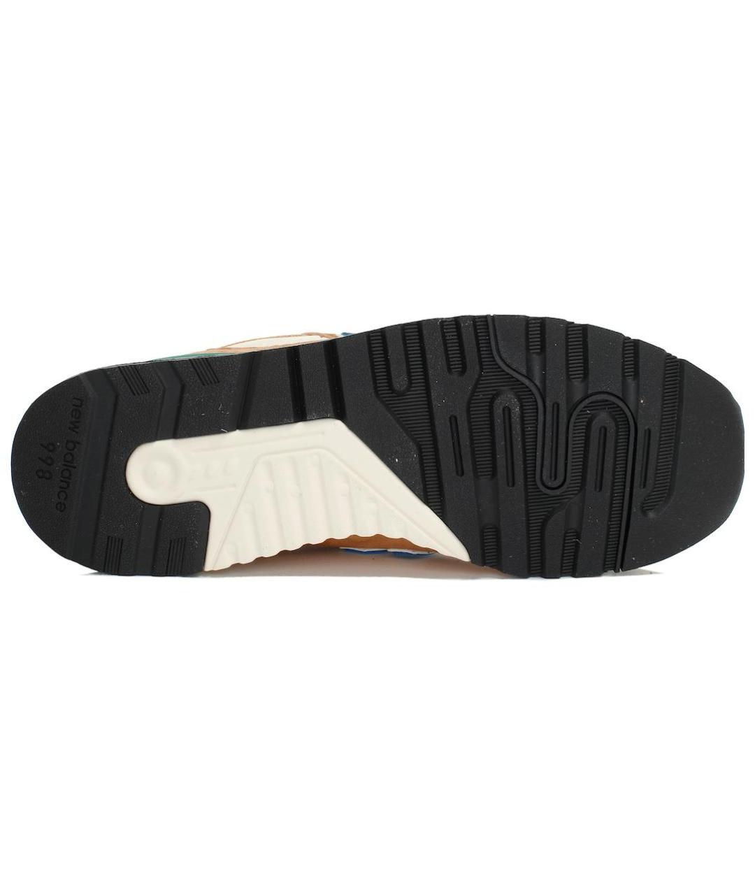 NEW BALANCE Коричневые низкие кроссовки / кеды, фото 5