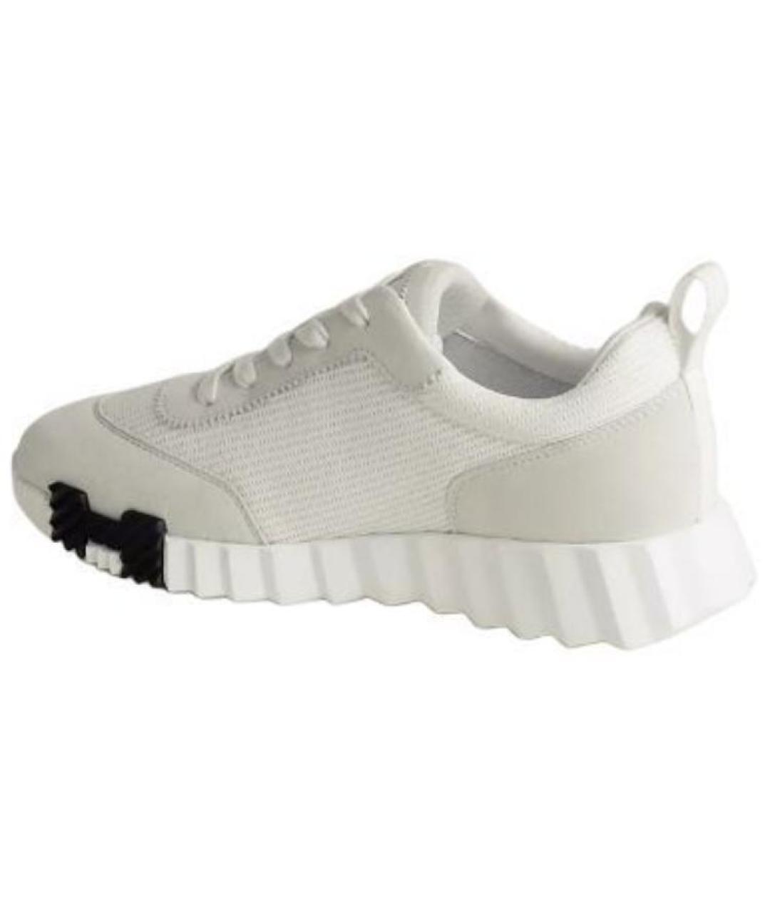 HERMES Белые кроссовки, фото 3