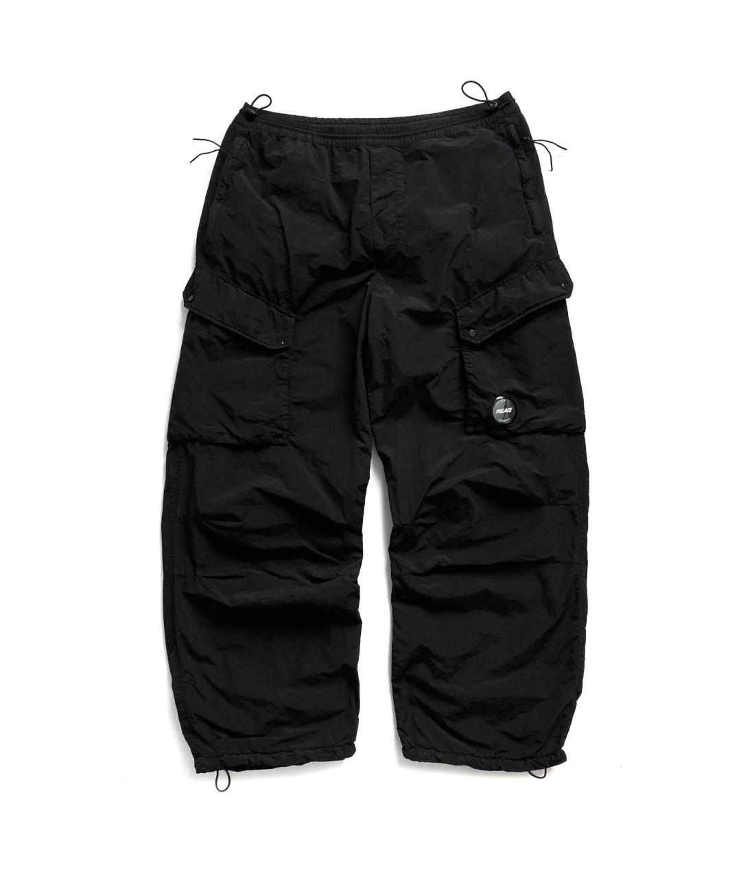 CP COMPANY Черные полиамидовые повседневные брюки, фото 9