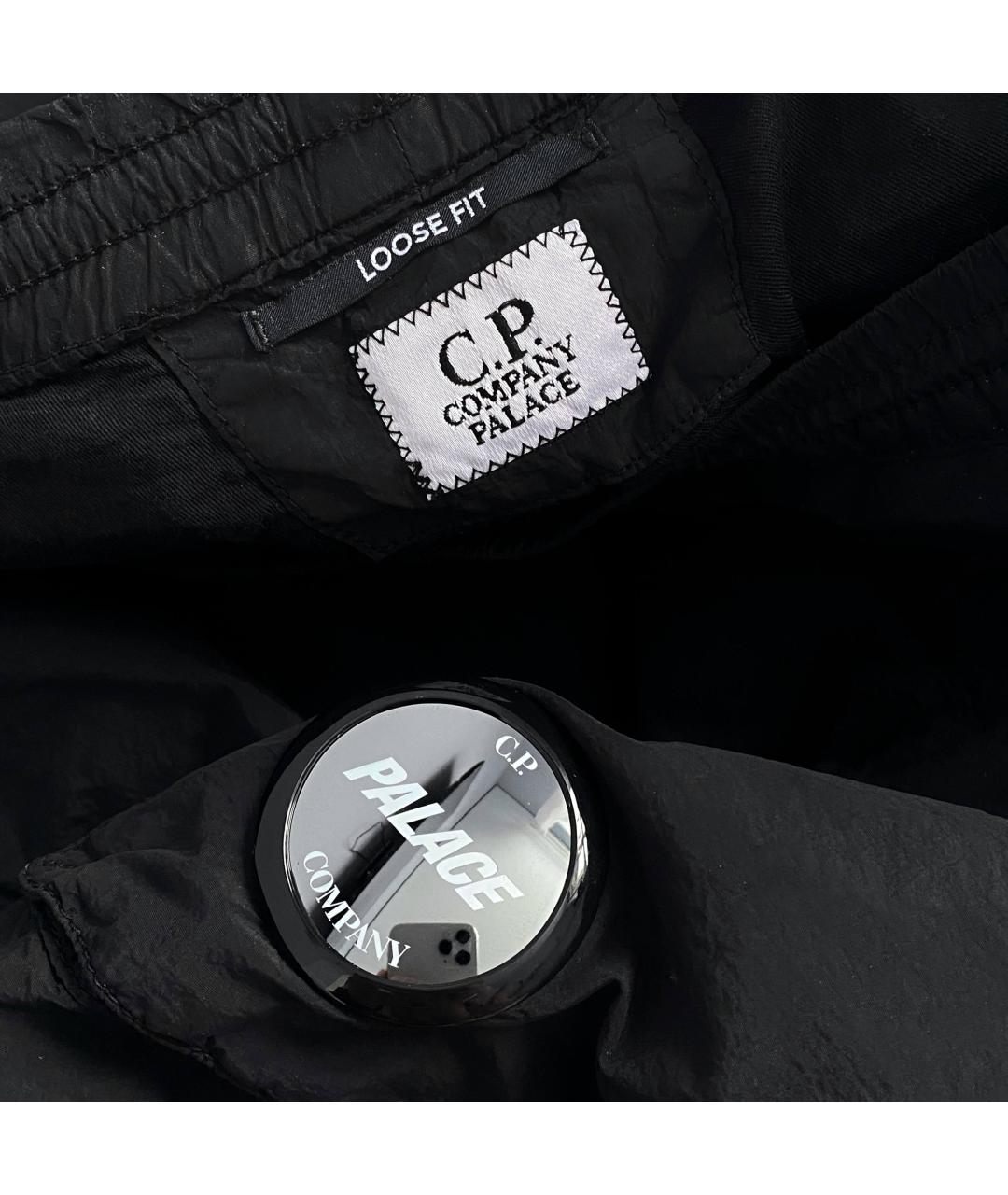 CP COMPANY Черные полиамидовые повседневные брюки, фото 8