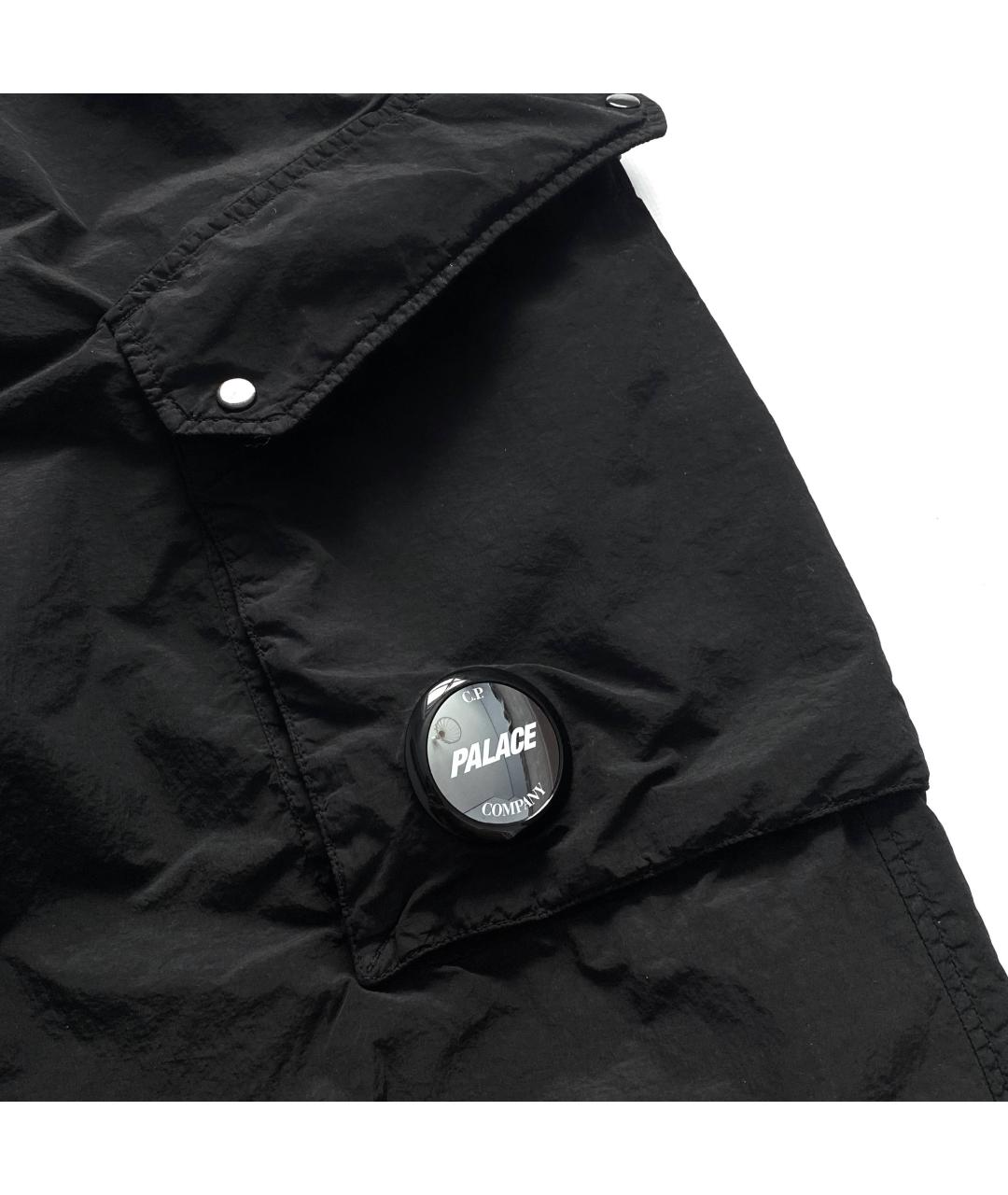 CP COMPANY Черные полиамидовые повседневные брюки, фото 7