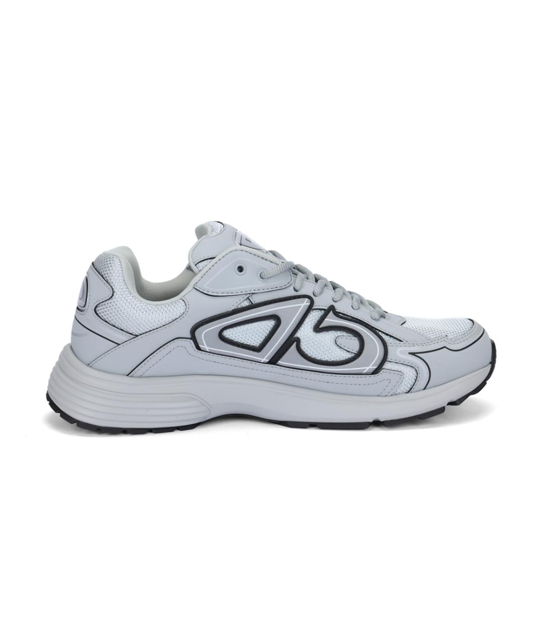 CHRISTIAN DIOR Белые кожаные высокие кроссовки / кеды, фото 1