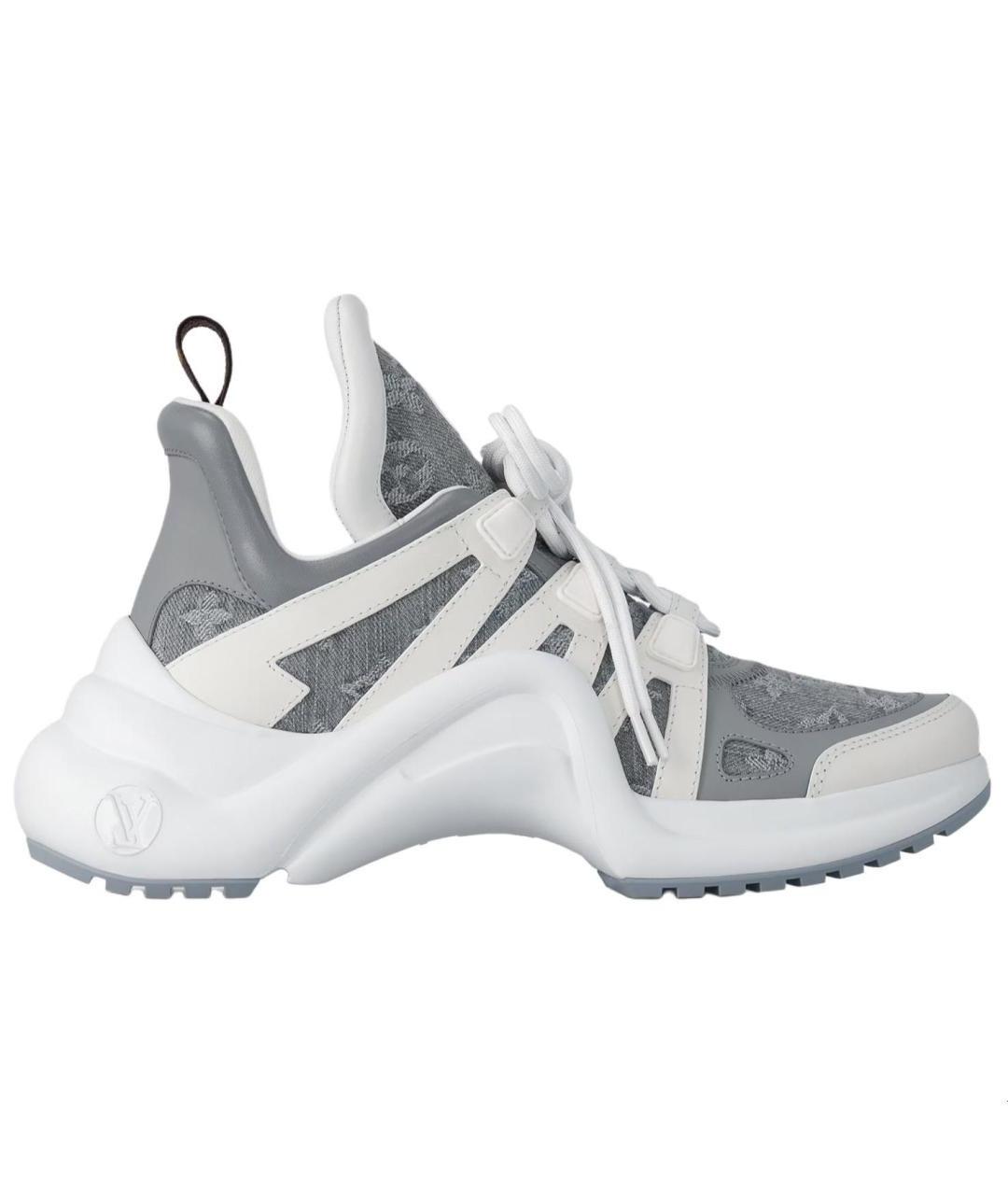 LOUIS VUITTON Синие кроссовки, фото 1