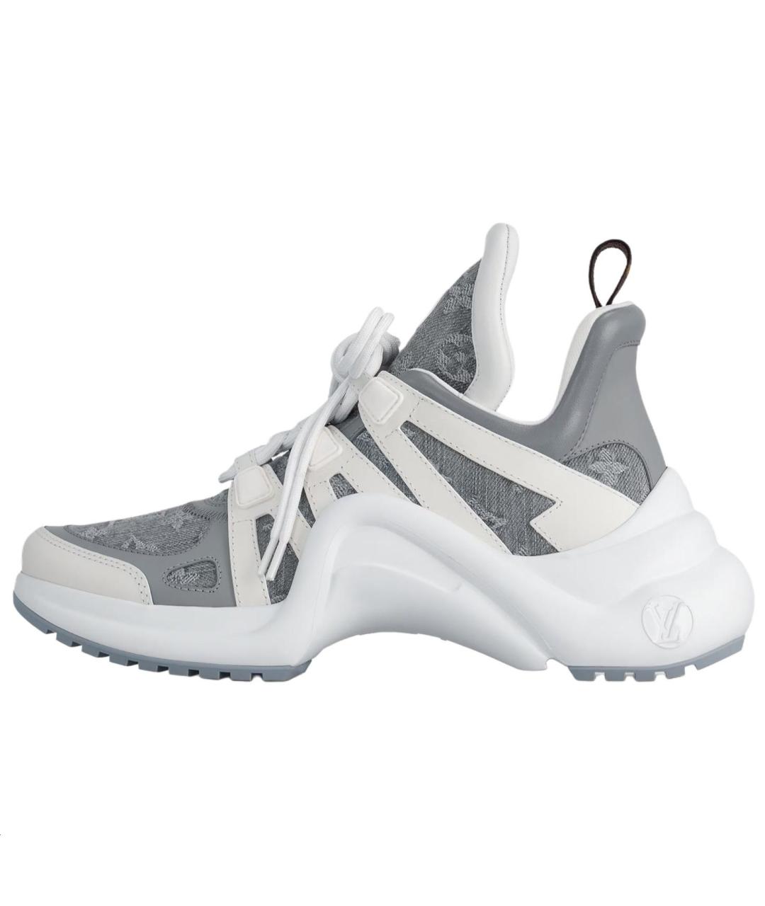 LOUIS VUITTON Синие кроссовки, фото 5