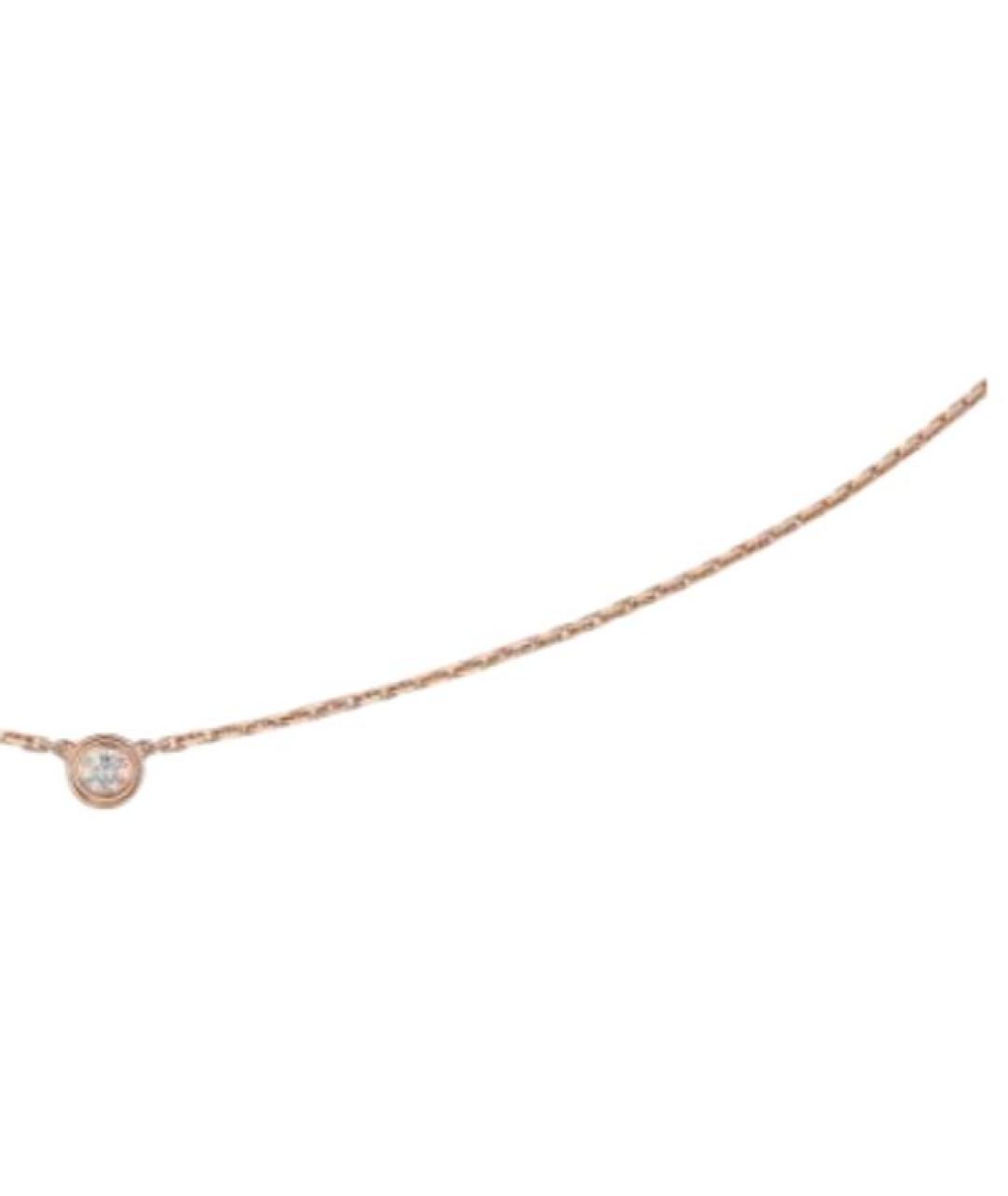 CARTIER Золотое колье из розового золота, фото 5