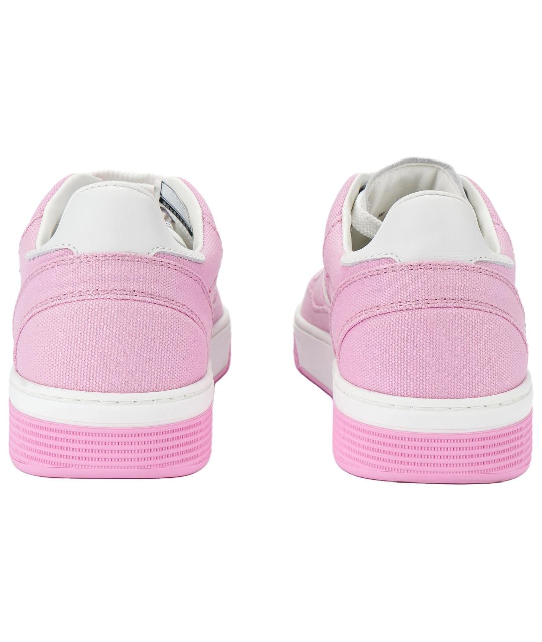 CHANEL Розовые кроссовки, фото 4