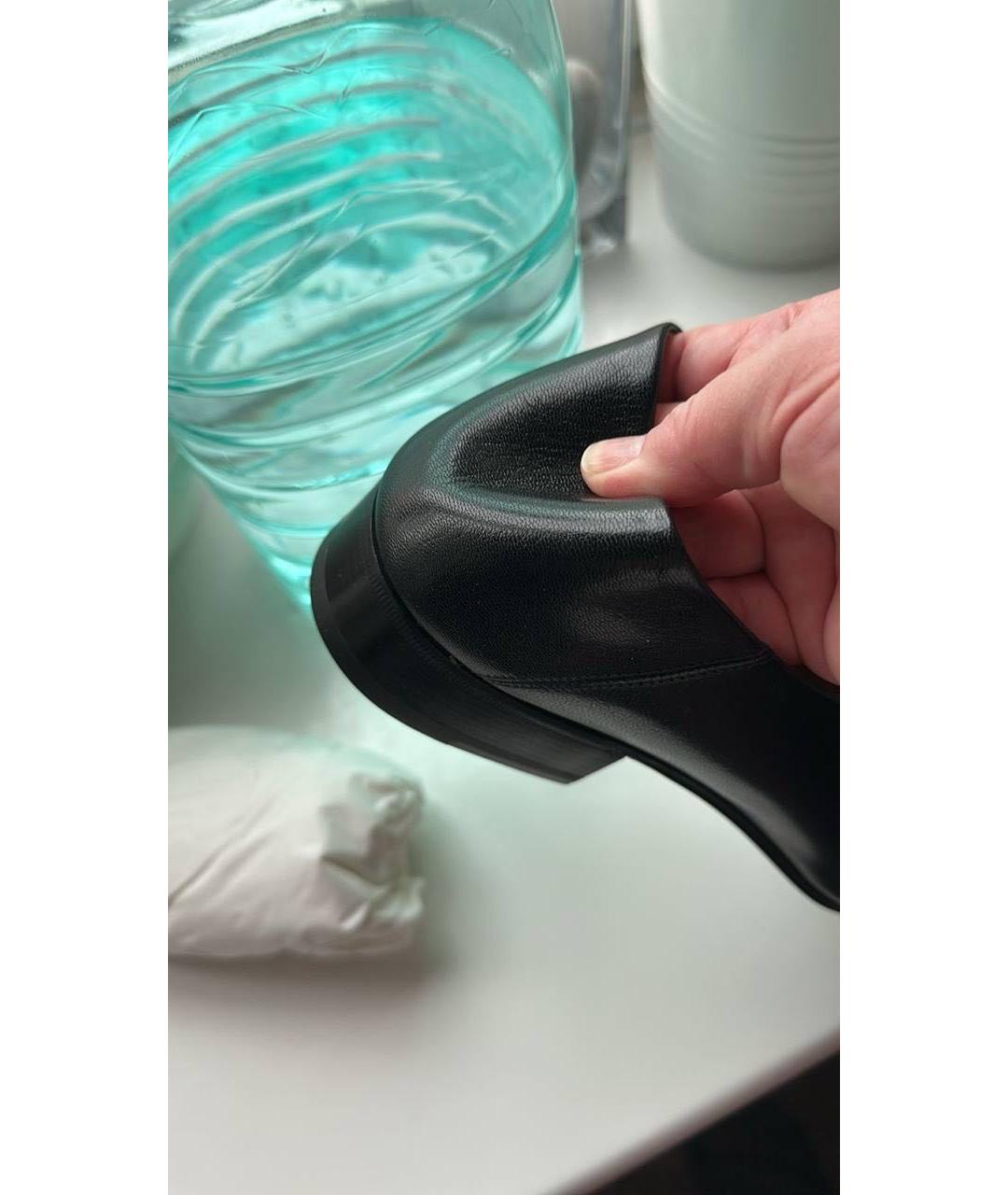 GUCCI Черные кожаные лоферы, фото 4