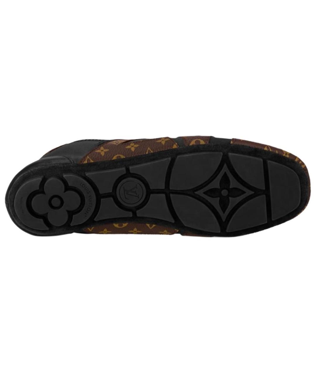 LOUIS VUITTON Коричневые кроссовки, фото 6