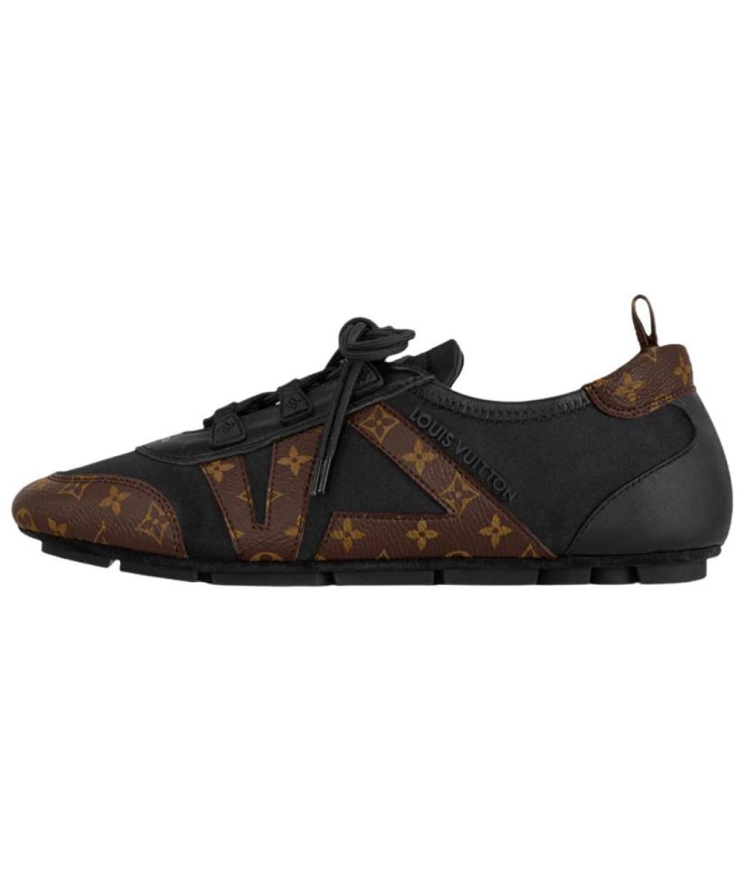 LOUIS VUITTON Коричневые кроссовки, фото 2