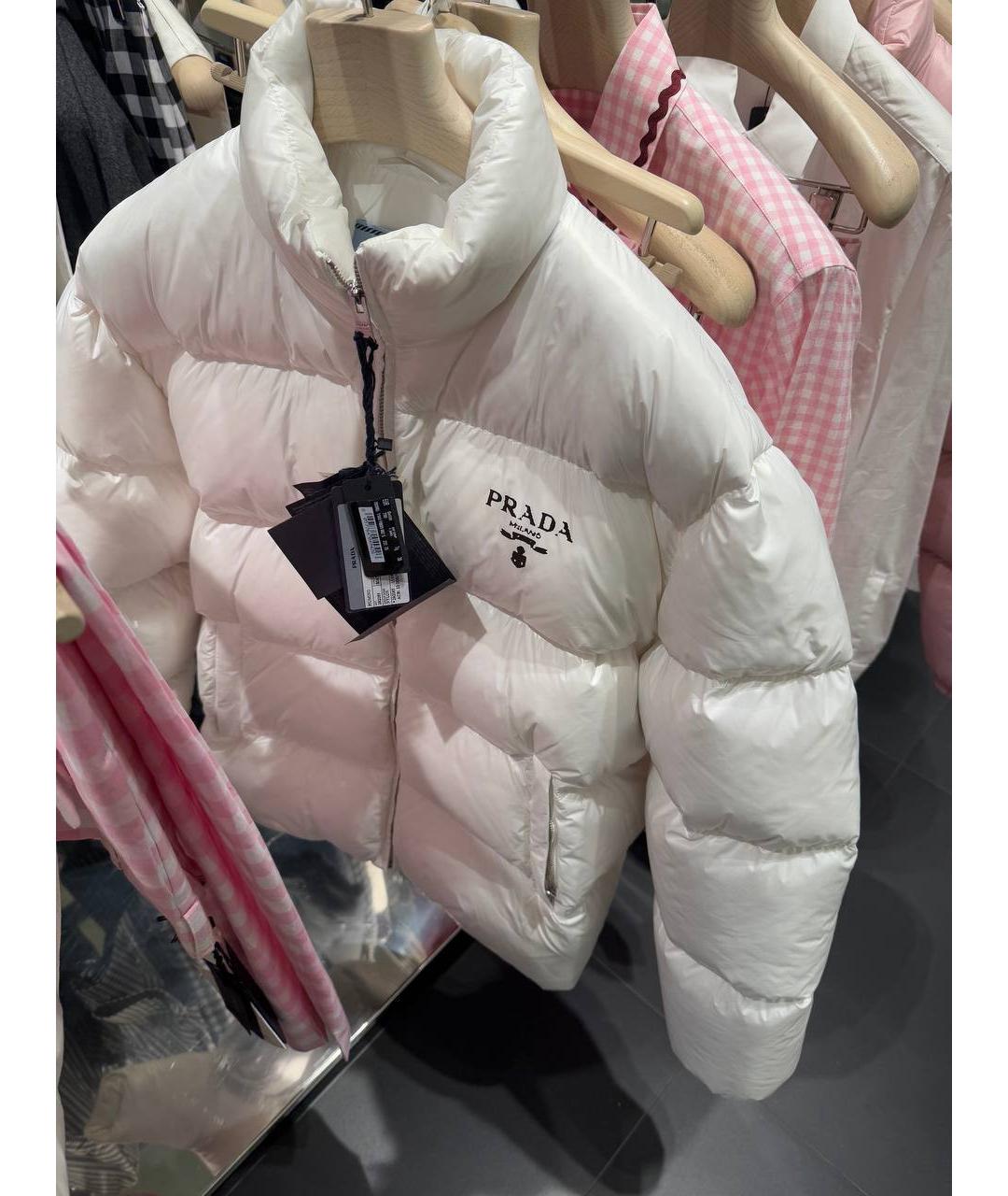 PRADA Белая куртка, фото 4