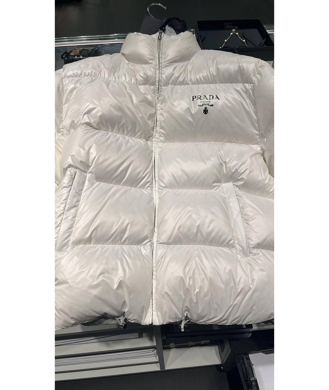 PRADA Белая куртка, фото 2