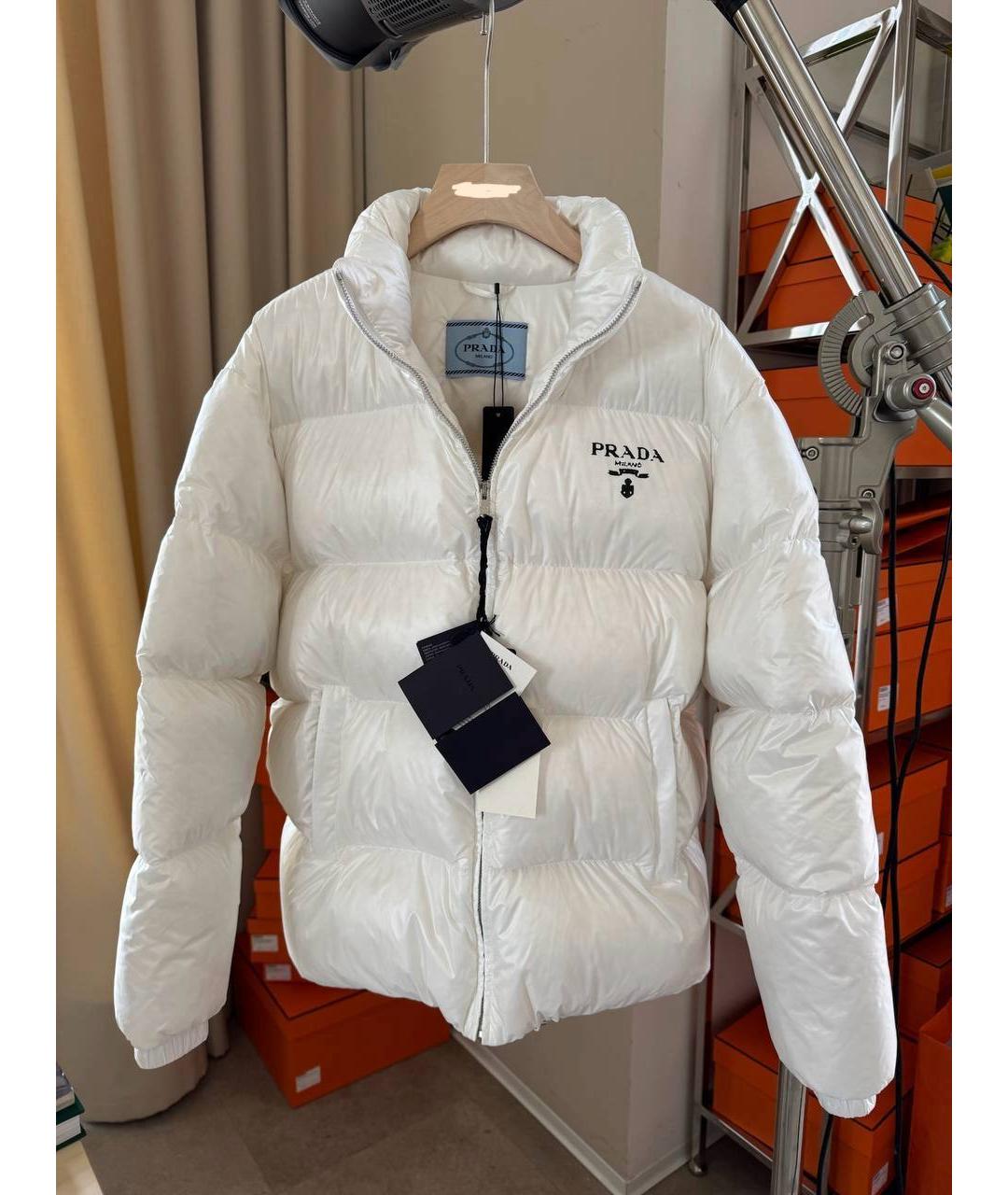 PRADA Белая куртка, фото 5