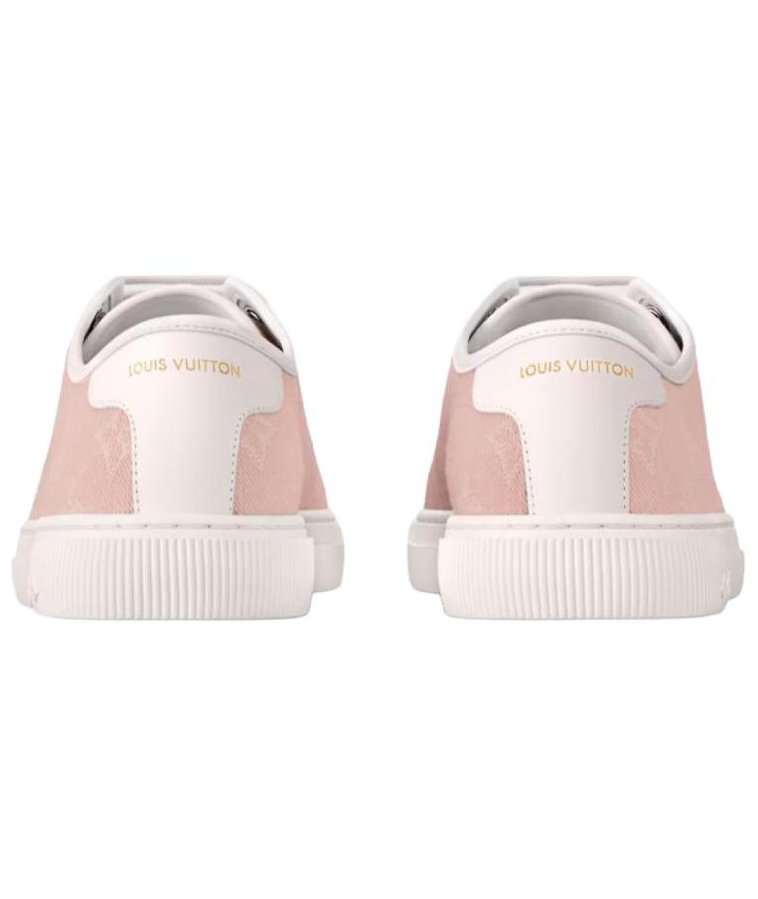 LOUIS VUITTON Розовые кеды, фото 5