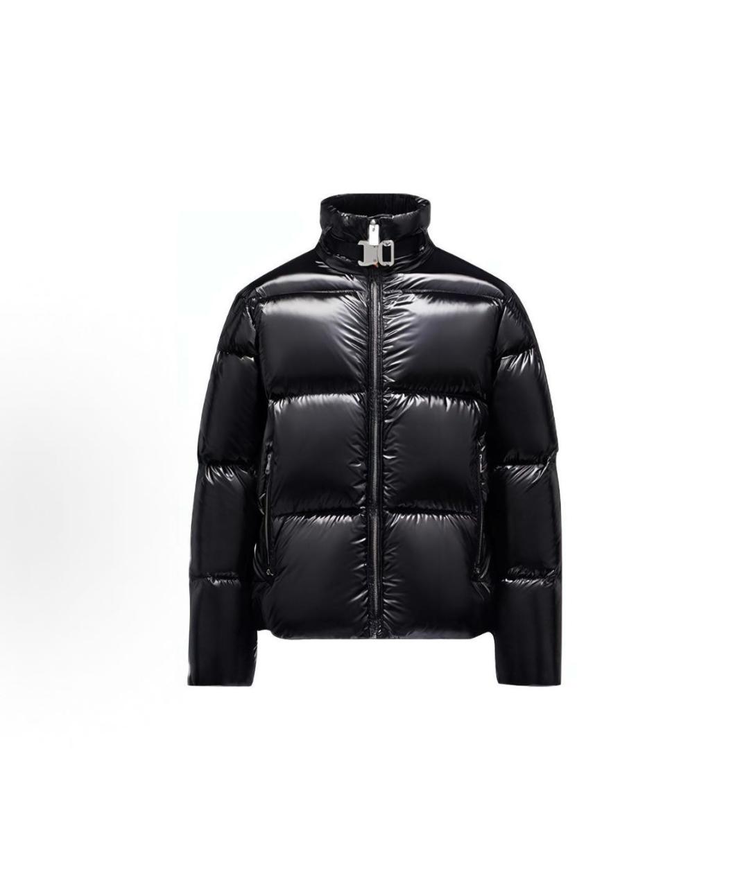 MONCLER Черный пуховик, фото 8