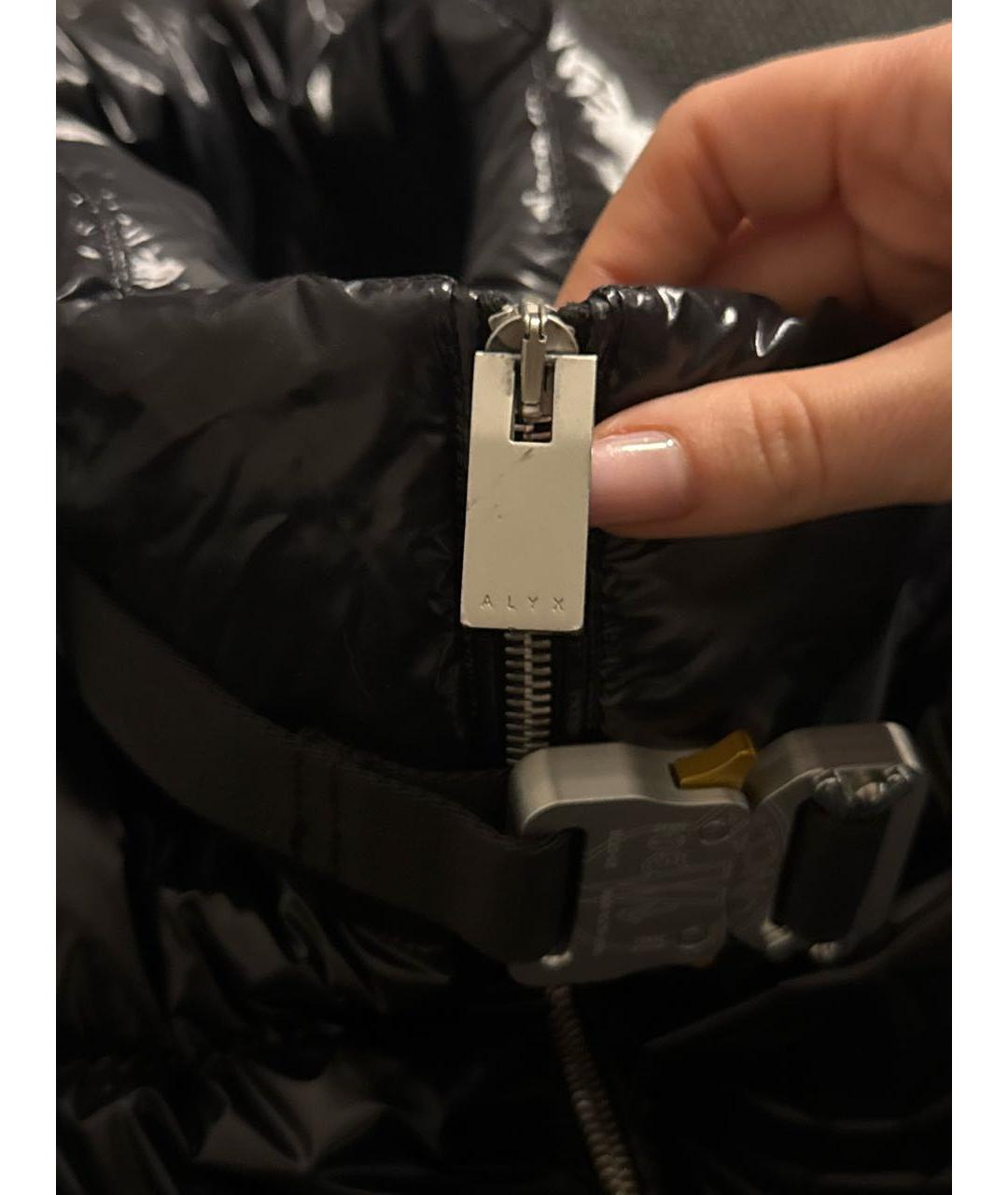 MONCLER Черный пуховик, фото 7
