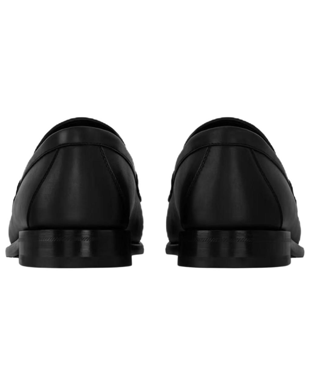 LOUIS VUITTON Черные кожаные лоферы, фото 5