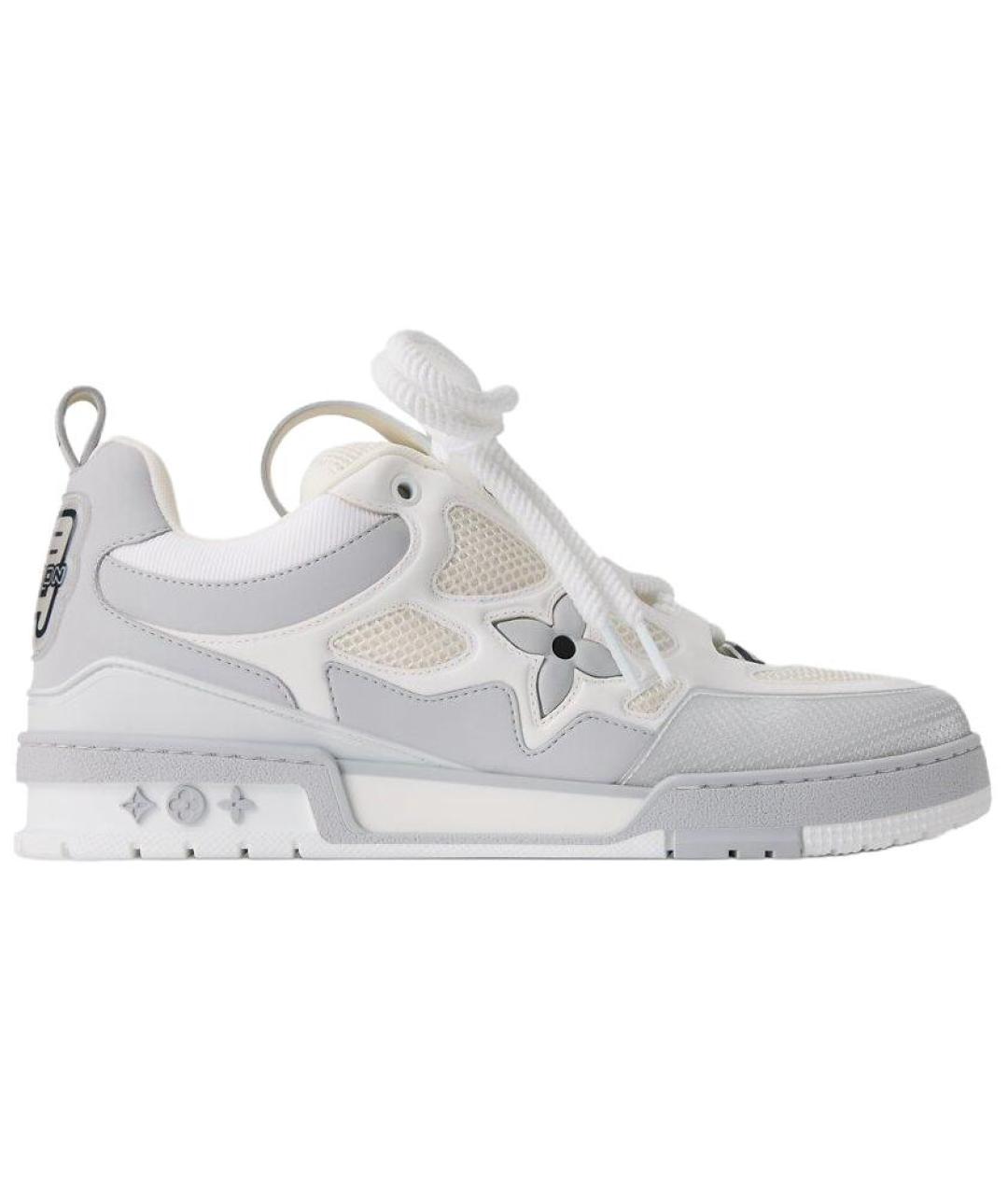 LOUIS VUITTON Серые низкие кроссовки / кеды, фото 1