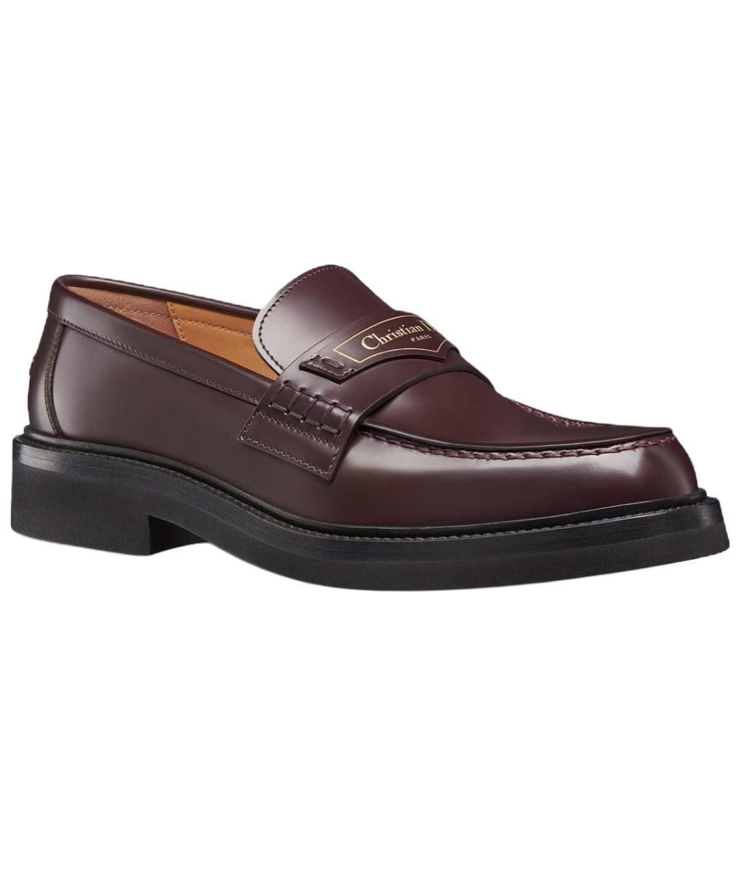 CHRISTIAN DIOR Коричневые лоферы, фото 3