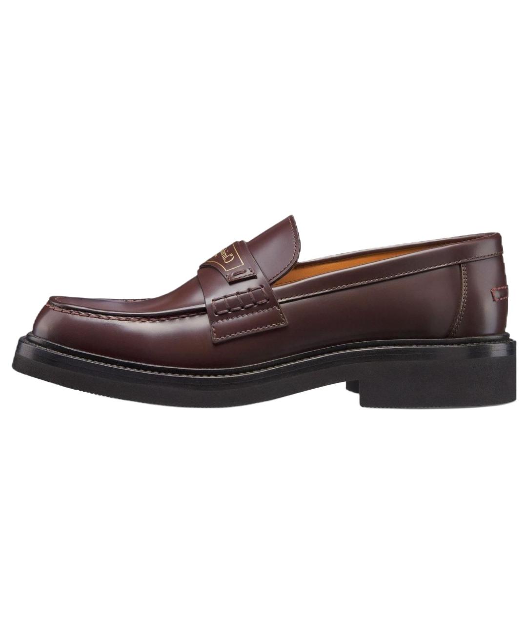 CHRISTIAN DIOR Коричневые лоферы, фото 2