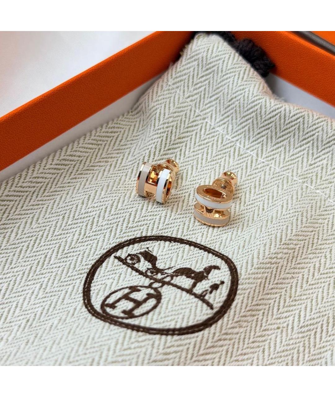 HERMES Мульти металлические серьги, фото 3