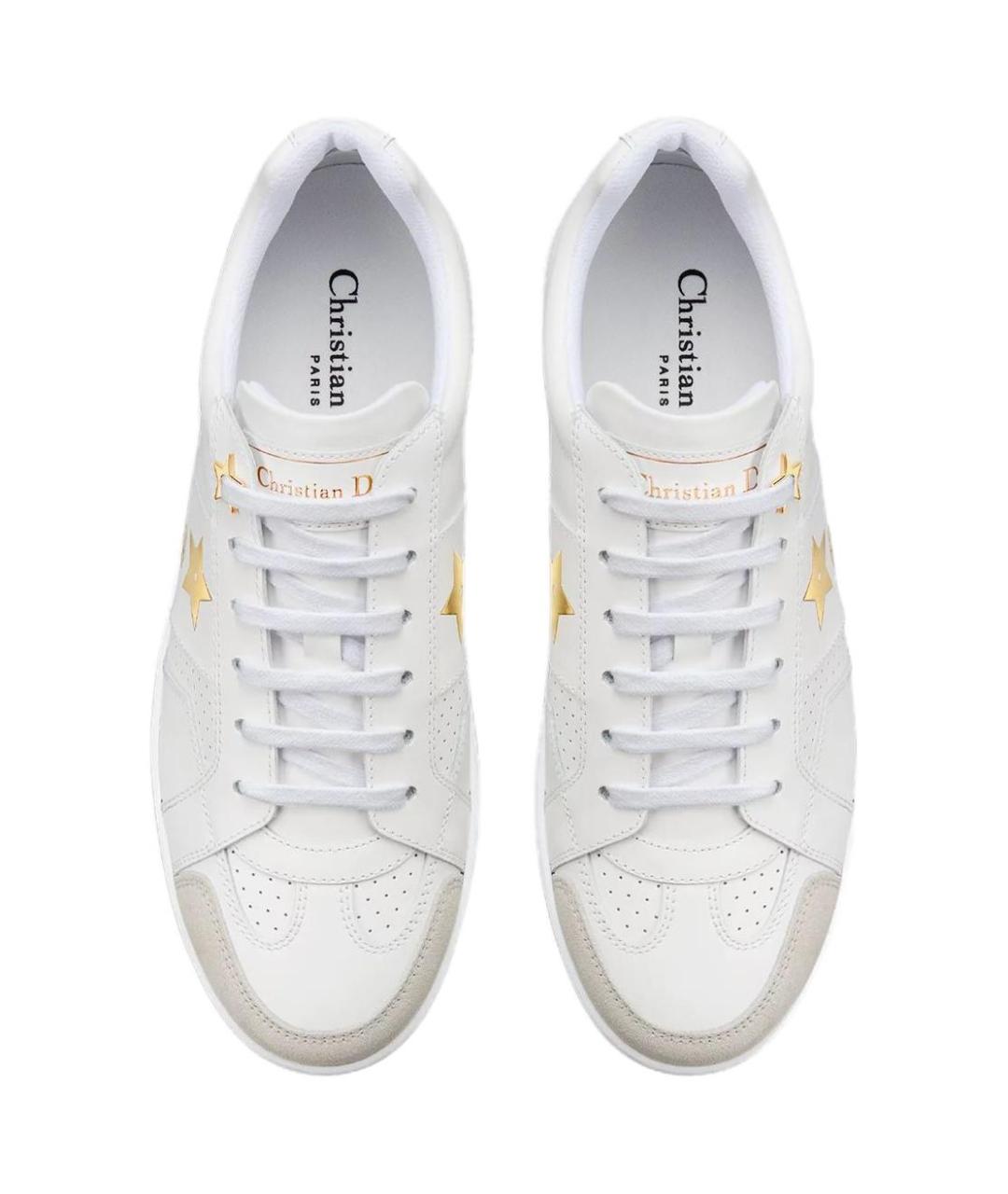 CHRISTIAN DIOR Белые кроссовки, фото 3
