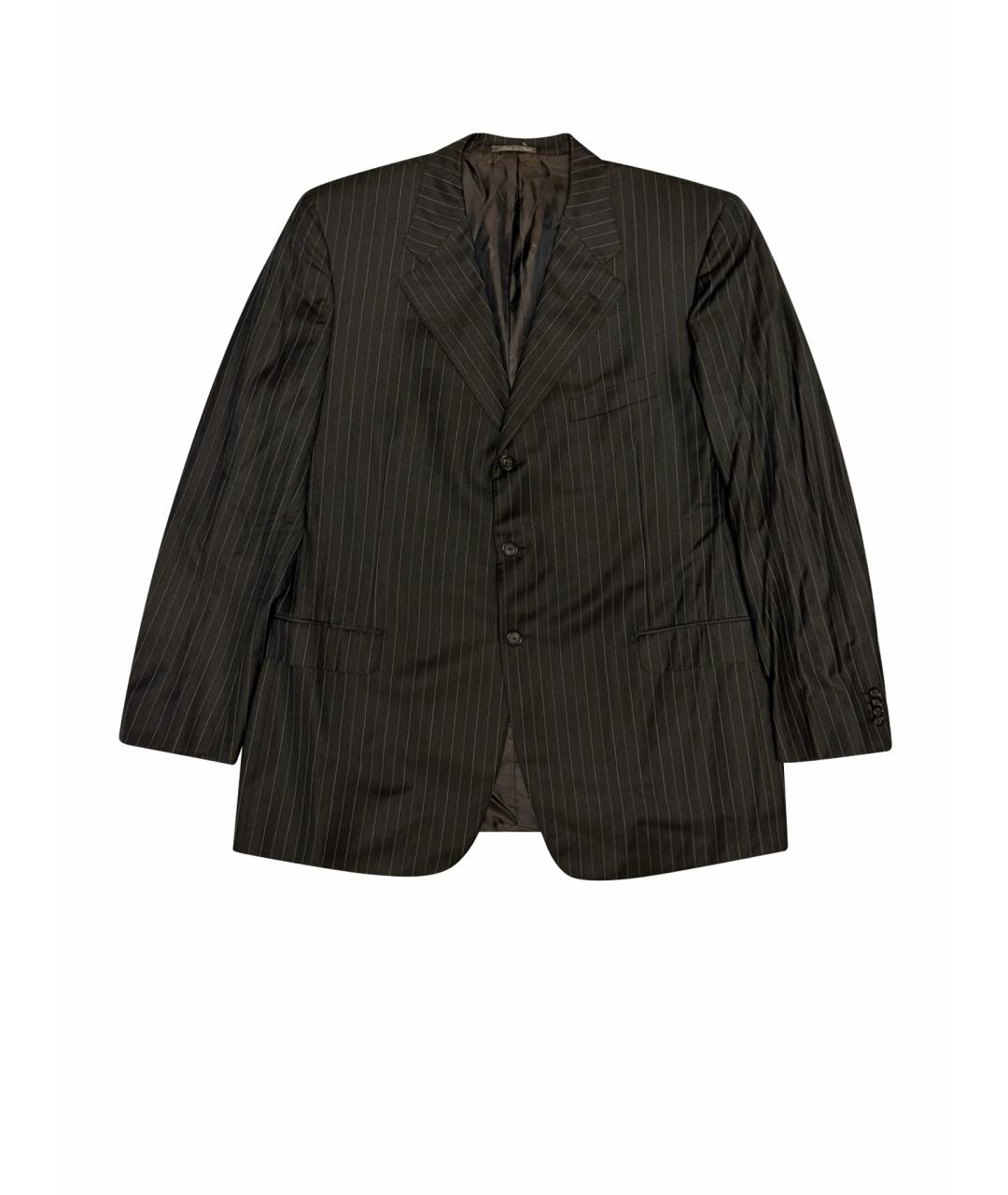 CORNELIANI Коричневый шерстяной пиджак, фото 7