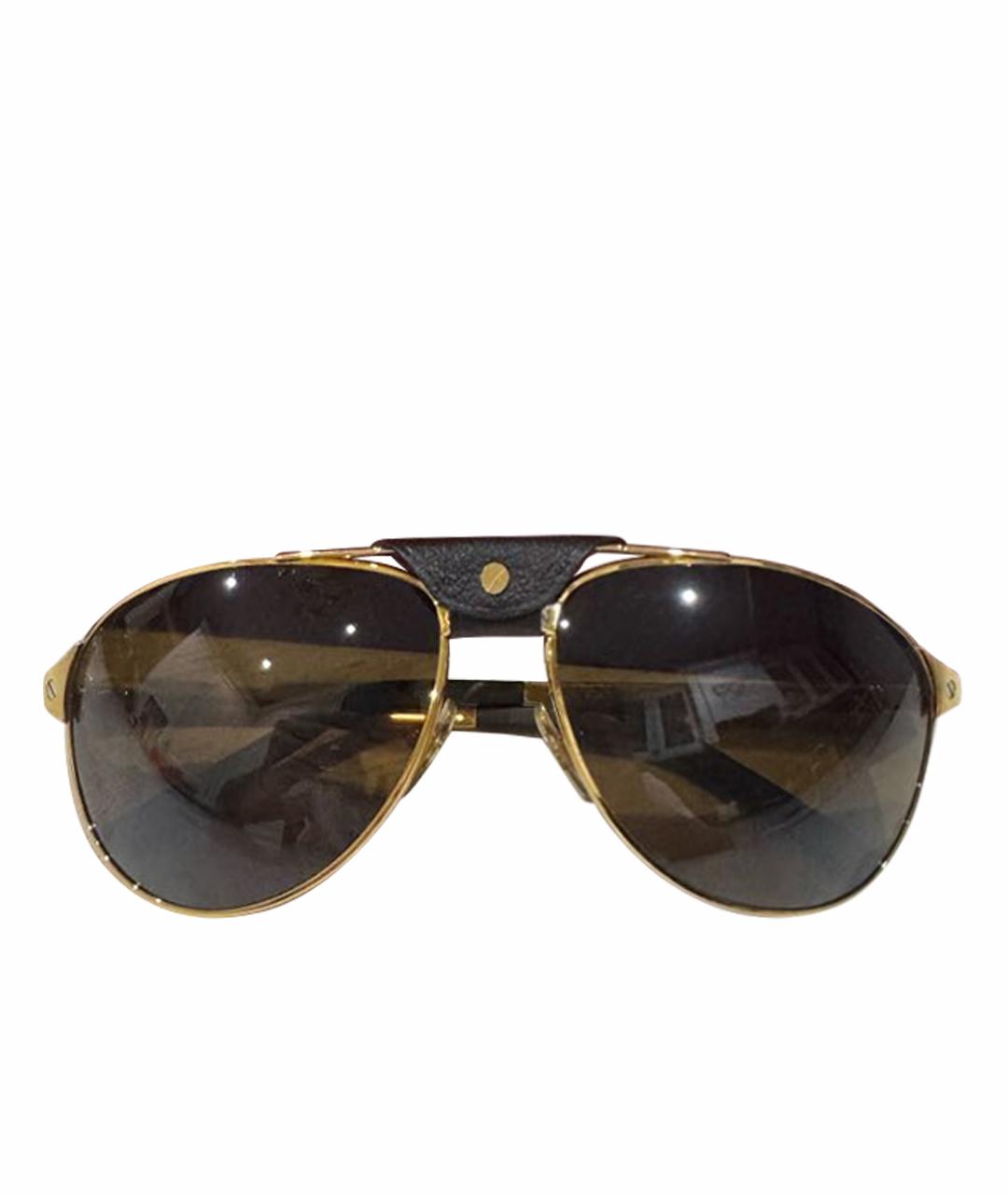 CARTIER Золотые солнцезащитные очки, фото 1