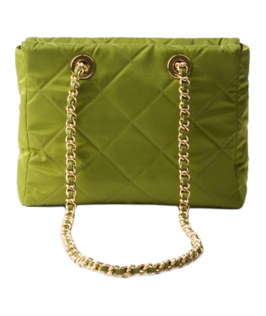 PRADA Зеленая сумка через плечо, фото 3