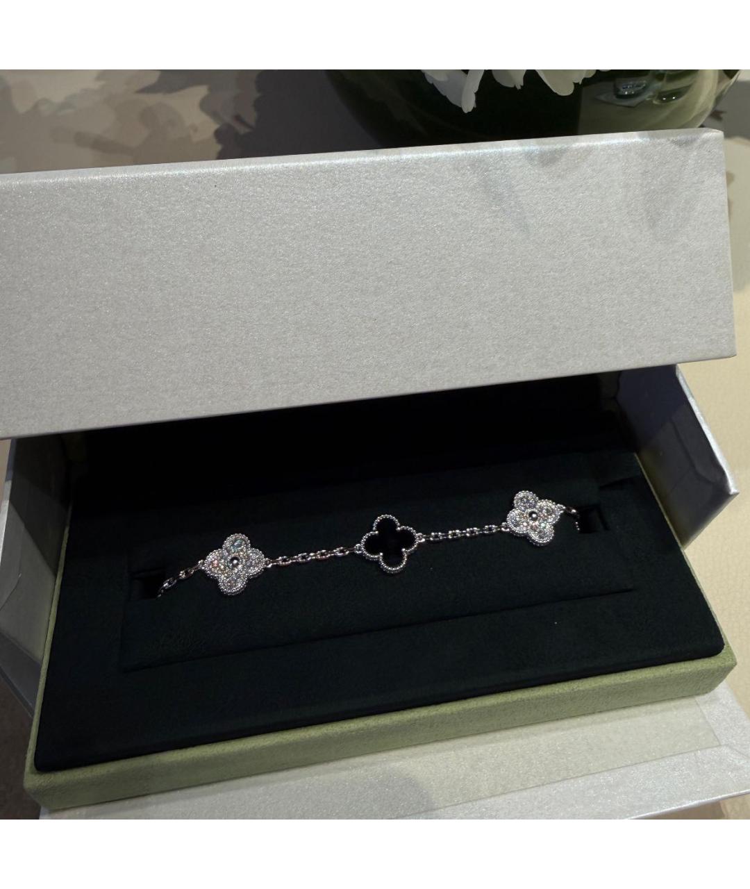 VAN CLEEF & ARPELS Хаки браслет из белого золота, фото 2