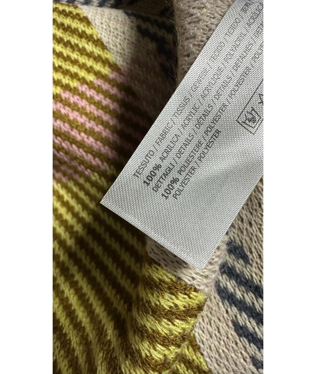 TWIN-SET Мульти полиэстеровый кардиган, фото 8