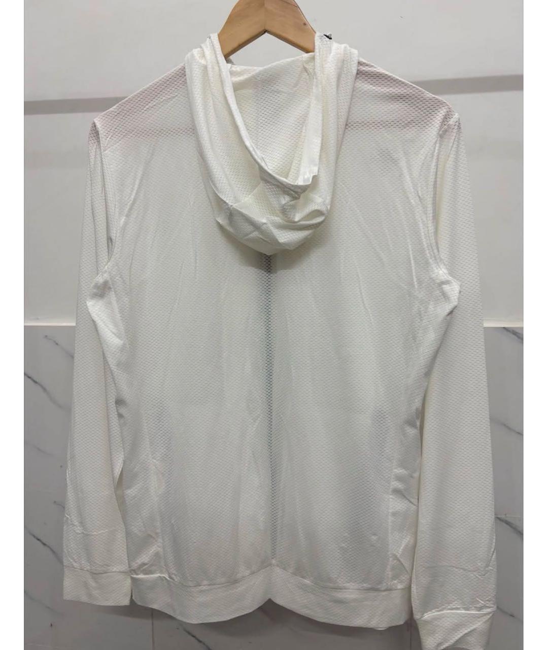 DESCENTE Белая полиуретановая спортивная куртка, фото 5