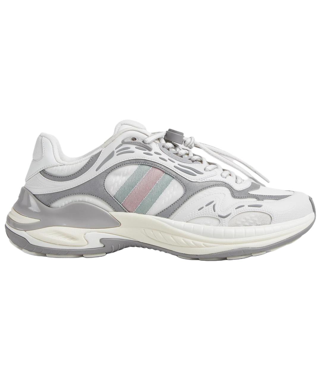 GUCCI Белые высокие кроссовки / кеды, фото 1