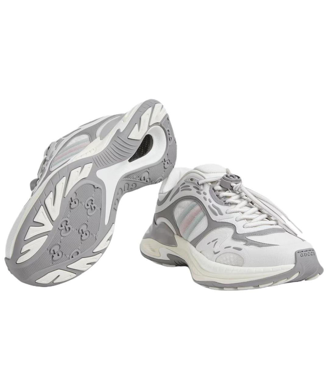 GUCCI Белые высокие кроссовки / кеды, фото 6
