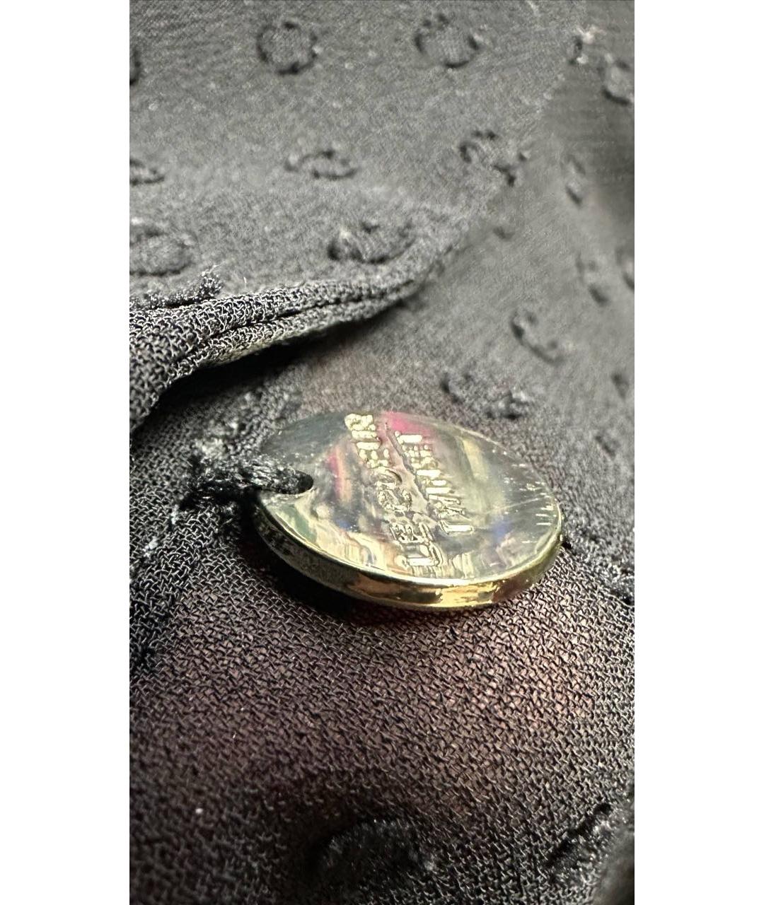 TWIN-SET Черная полиэстеровая блузы, фото 3