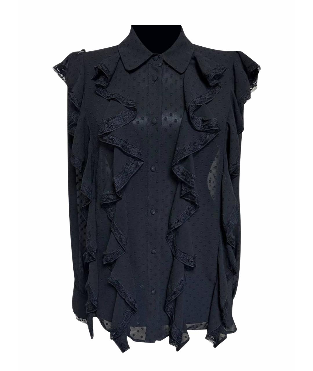 TWIN-SET Черная полиэстеровая блузы, фото 1