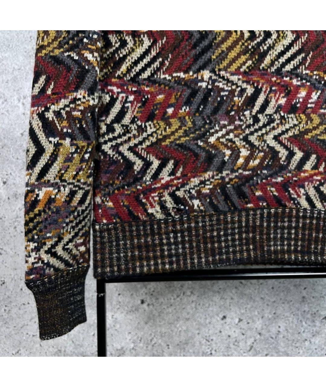 MISSONI Мульти шерстяной джемпер / свитер, фото 5