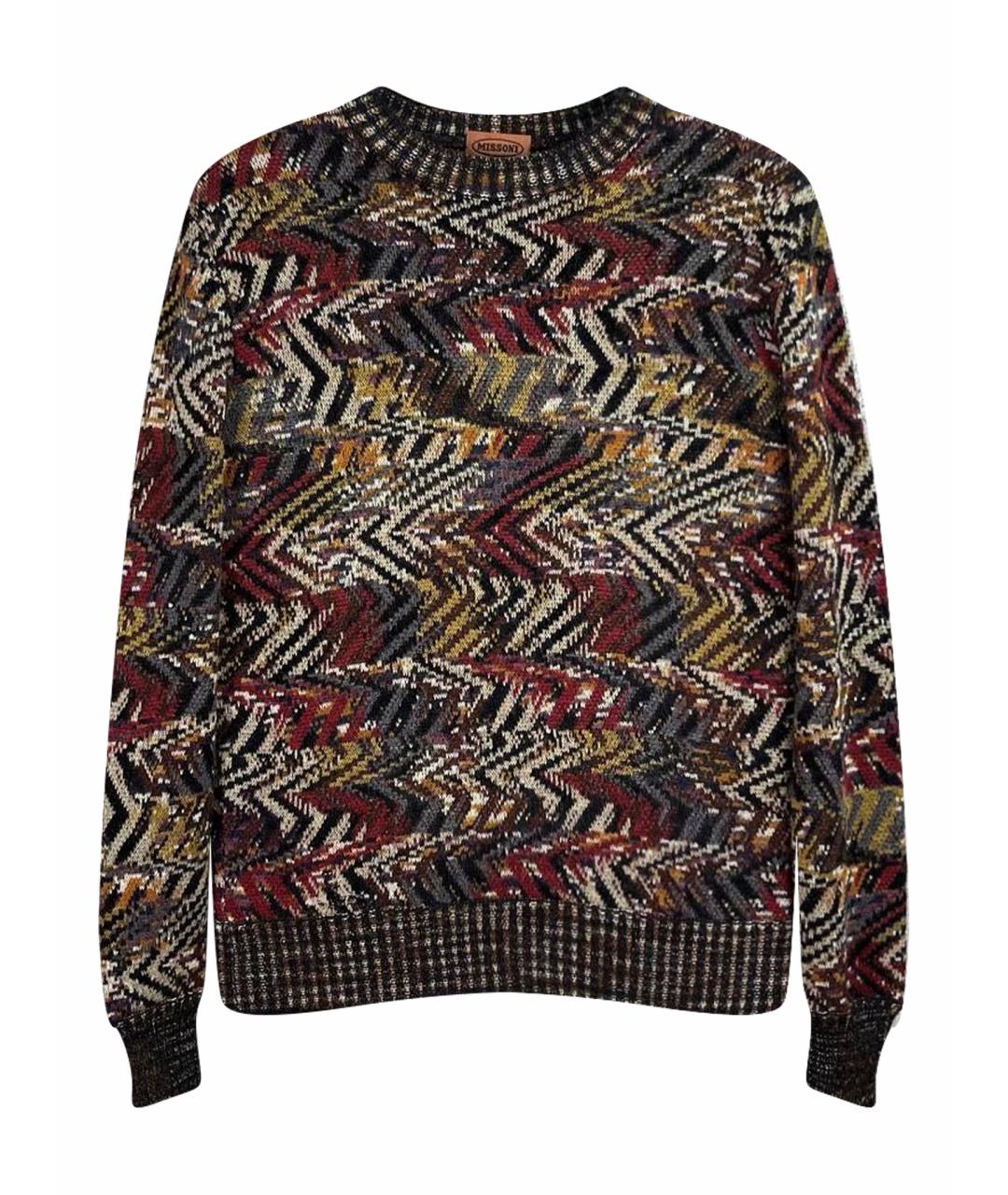 MISSONI Мульти шерстяной джемпер / свитер, фото 1