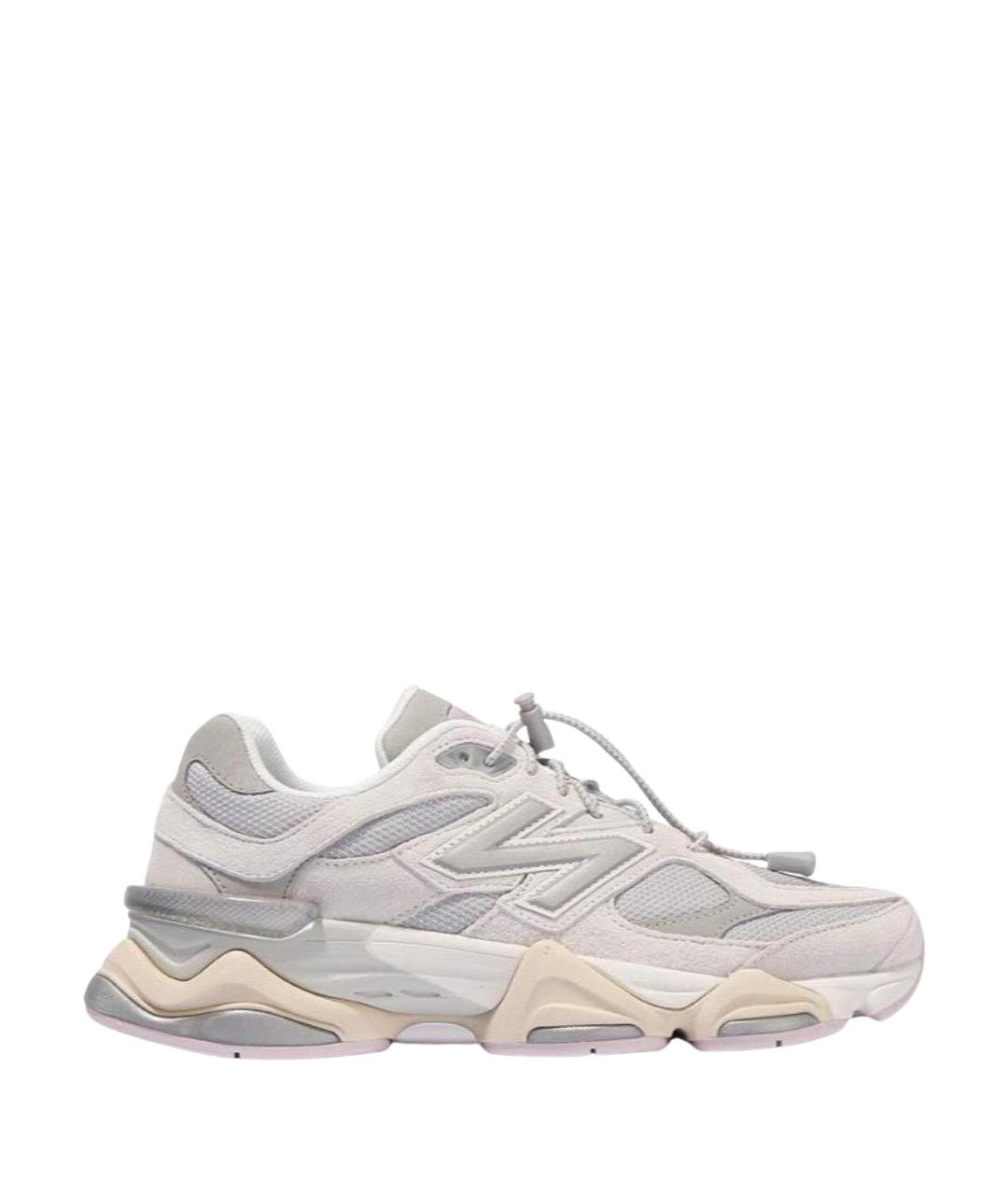 NEW BALANCE Серые замшевые кроссовки, фото 1