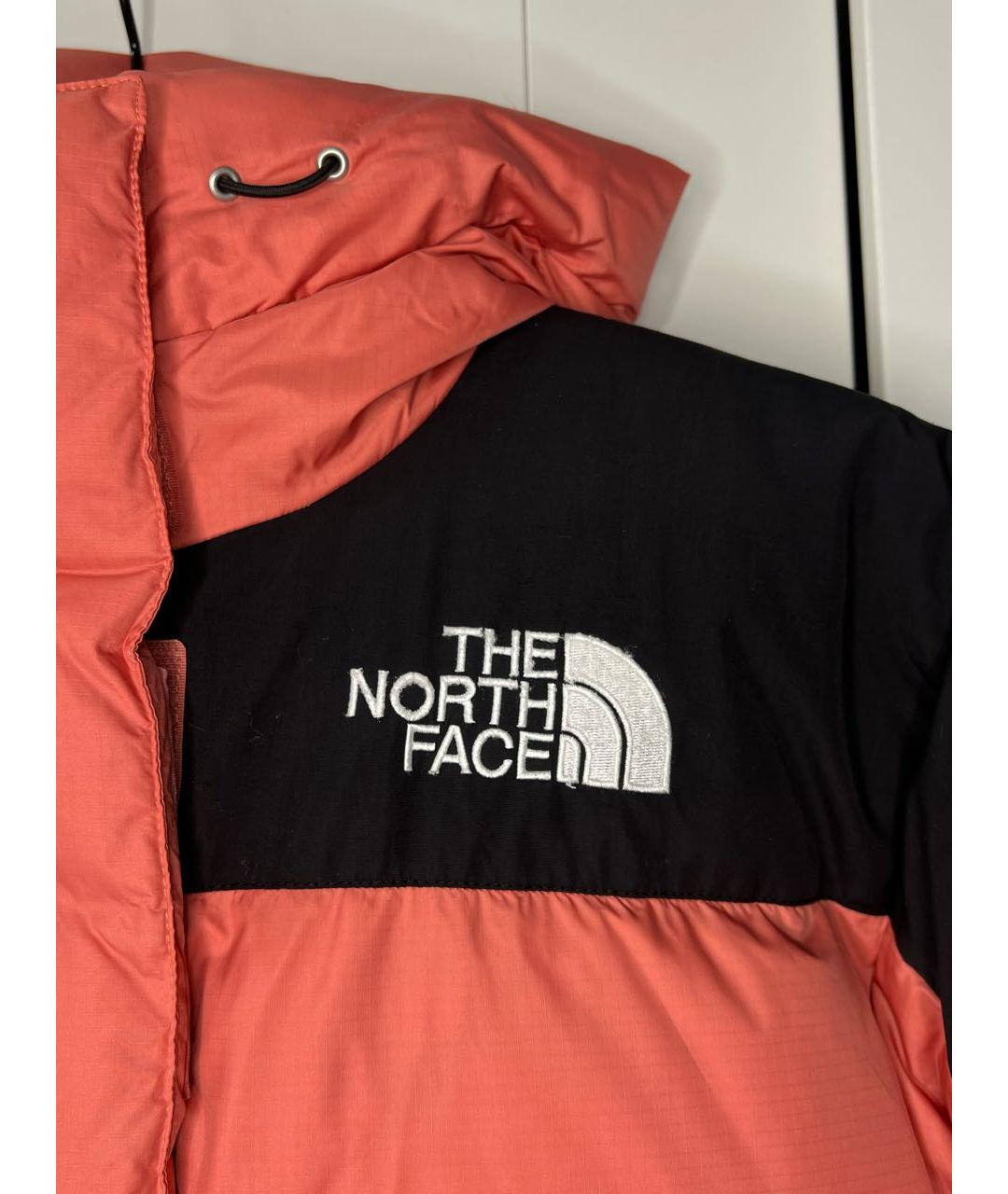 THE NORTH FACE Коралловый полиэстеровый пуховик, фото 4