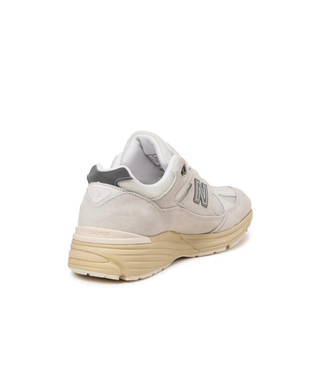 NEW BALANCE Бежевые замшевые кроссовки, фото 3