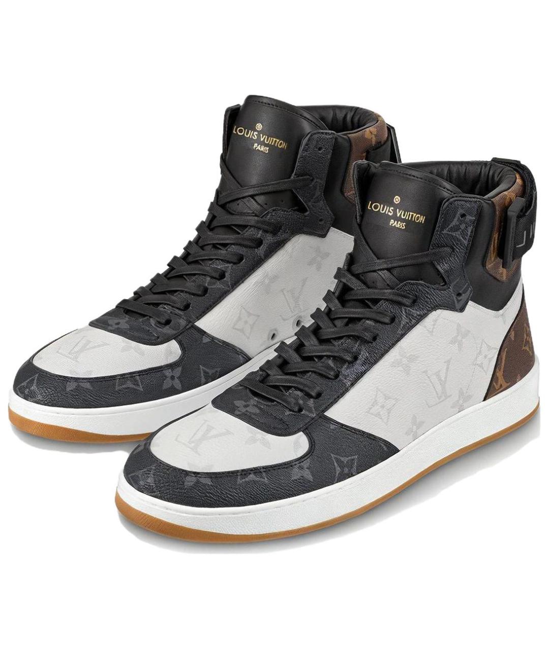 LOUIS VUITTON Белые высокие кроссовки / кеды, фото 3