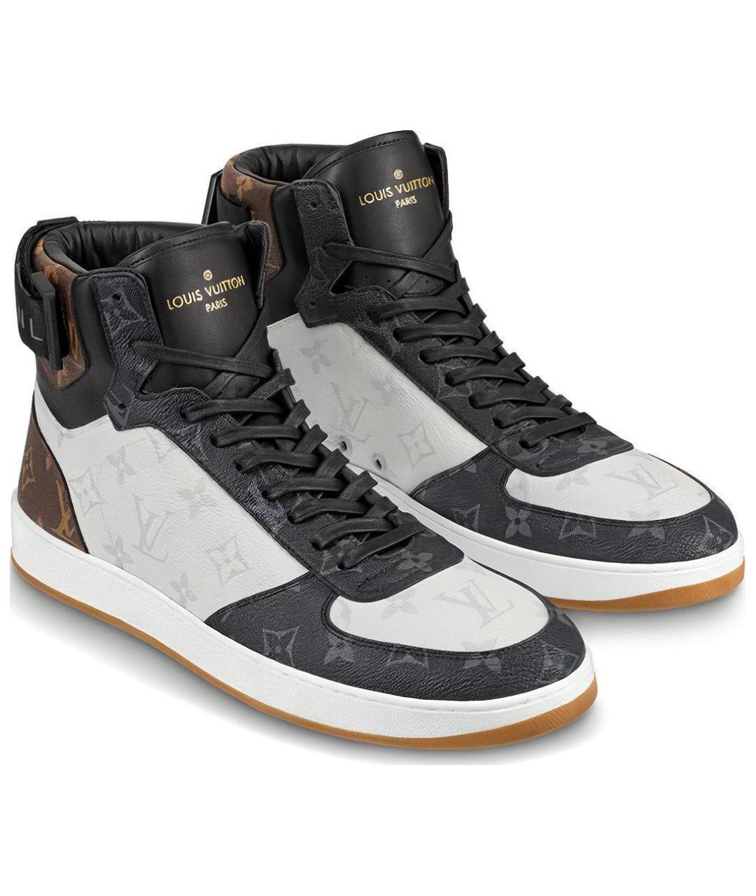 LOUIS VUITTON Белые высокие кроссовки / кеды, фото 4